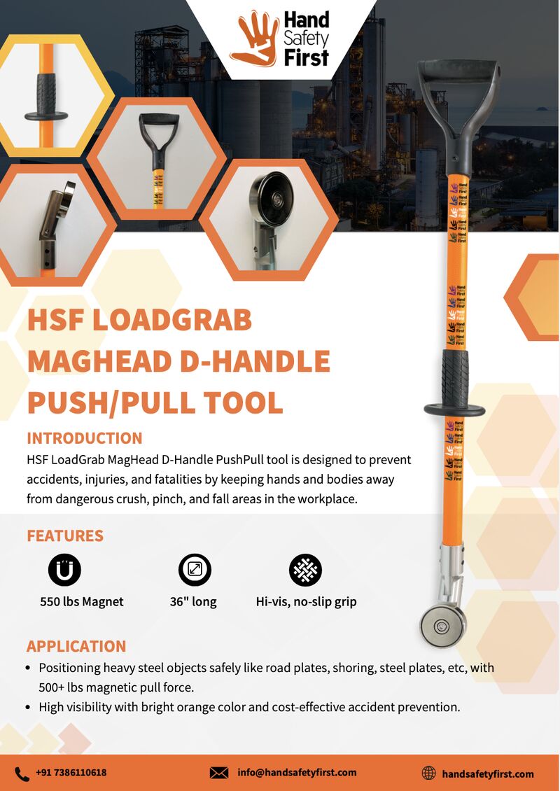HSF LoadGrab™ MagHead D-Handle Push/Pull Tool: The Smart Way to Elimin ...