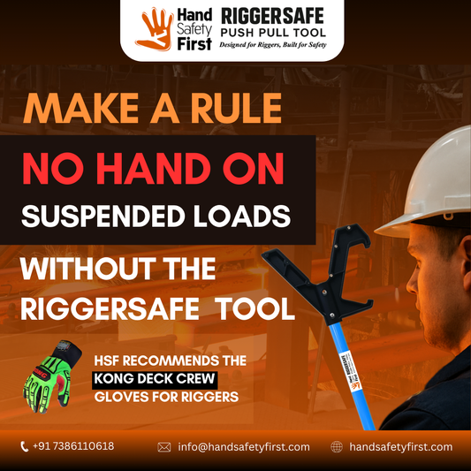Hands-Free Rigging Safety in the Steel Industry: Make a Rule - No Hand on Suspended Loads Without The RiggerSafe Tool