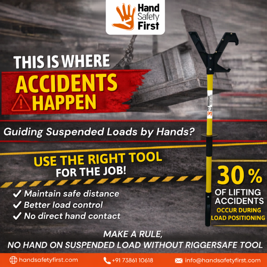 This Is Where Accidents Happen: The Hidden Risk of Guiding Suspended Loads by Hand
