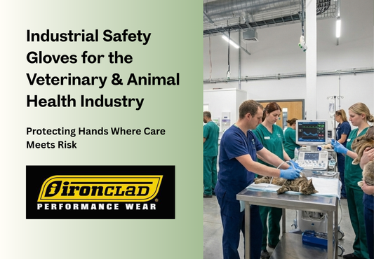 Industrial Safety Gloves for the Veterinary & Animal Health Industry: Protecting Hands Where Care Meets Risk