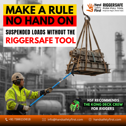 The New Golden Rule of Mining Rigging Safety: No Hands on Suspended Loads Without the RiggerSafe Tool