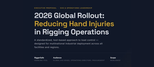Hands-Off Rigging Standard 2026: Reduce Hand Injuries in Load Positioning with RiggerSafe Tools