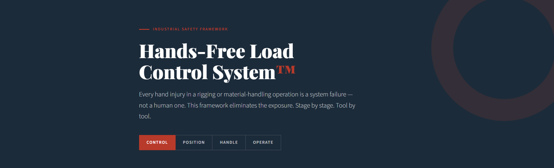 Kefa Loading Control System Hands-Free Load Control System™ – Hand Safety First