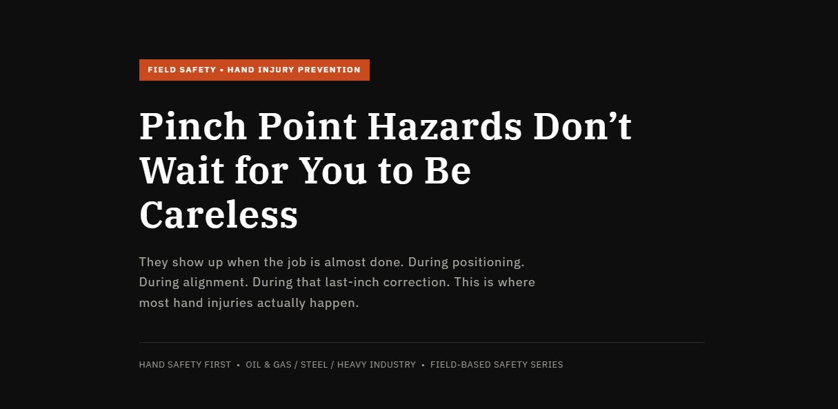 Pinch Point Hazards in Industrial Work: How to Prevent Hand Injuries D ...