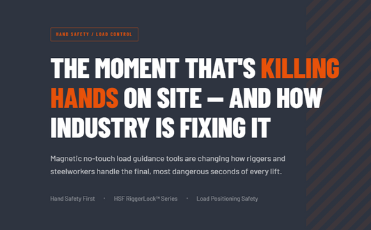 Magnetic Load Guidance: The Final Positioning Hazard Injuring Hands in Lifting Operations