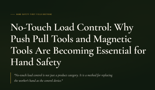 No-Touch Load Control: How Push Pull Tools and Magnetic Tools Reduce Hand Exposure in Industrial Operations