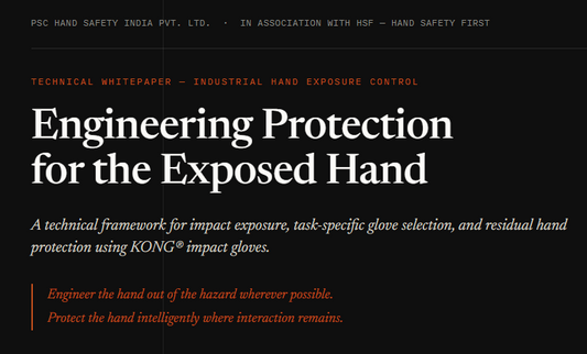 Engineering Protection for the Exposed Hand: A Framework for Impact Protection, Hand Exposure Control and KONG® Impact Glove Selection