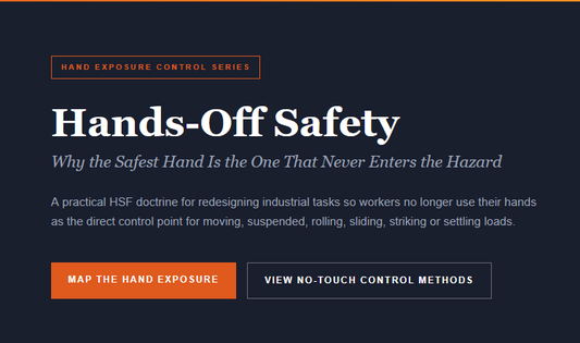 Hands-Off Safety: Why the Safest Hand Is the One That Never Enters the Hazard