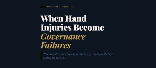 When Hand Injuries Become Governance Failures: Why Hand Safety Must Start with Exposure Elimination