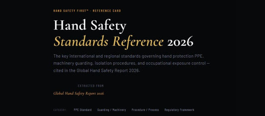 Hand Safety Standards Reference Card 2026