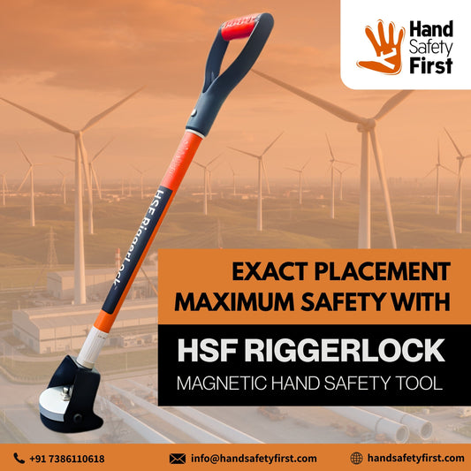 Magnetic Push Pull Tool Windmill: Why the HSF Riggerlock Is the #1 Tool for No-Touch Safety in the Wind Energy Sector