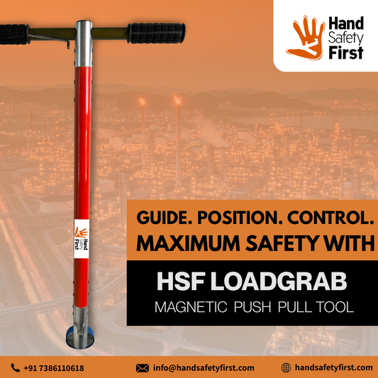 Guide. Position. Control. Maximum Safety in Refineries with the HSF LOADGRAB Magnetic Push Pull Tool