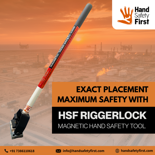 Exact Placement Maximum Safety With HSF RIGGERLOCK MAGNETIC HAND SAFETY TOOL