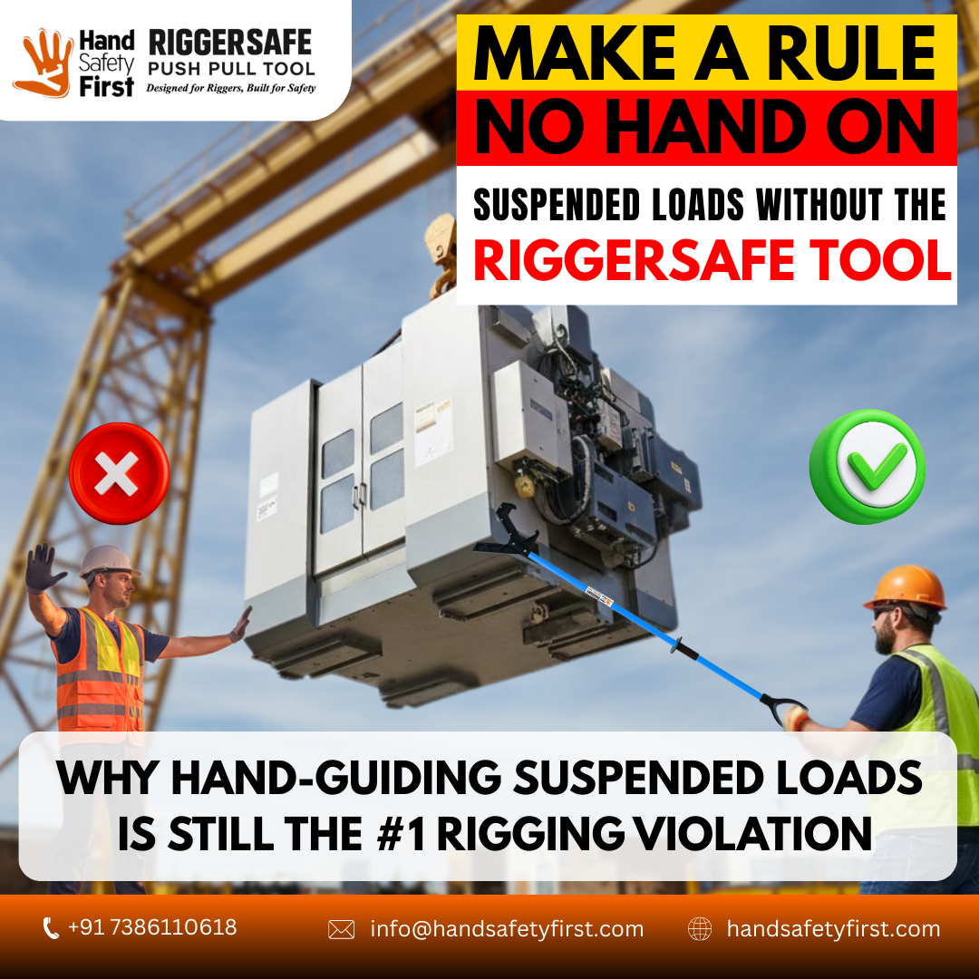 Why Hand-Guiding Suspended Loads Is the #1 Rigging Violation – Hands ...