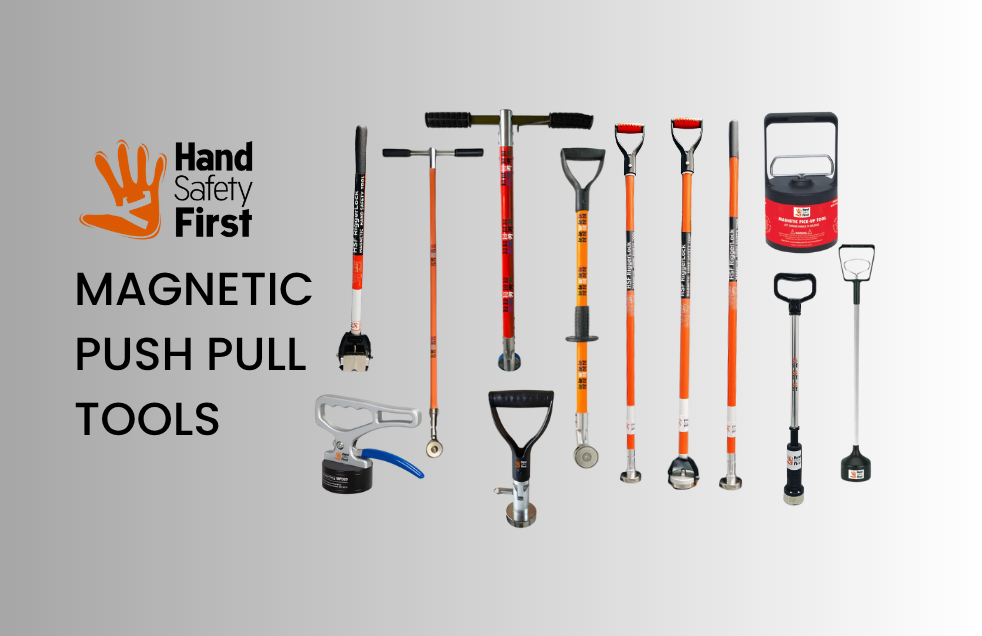 Hand Safety First | Magnetic Load Control Push Pull Tools/Poles/Sticks
